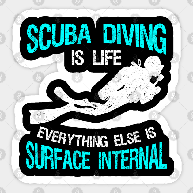 Vintage Distressed Scuba Diving Shirt Funny Scuba Diver Dive Diving